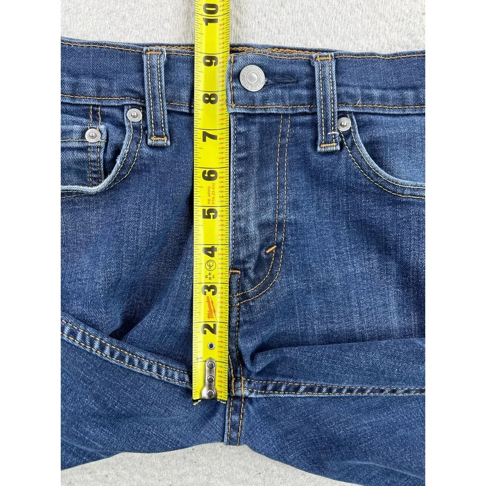 Levis 511 Jeans Mens 28x30 Blue Slim Straight Stretch Denim Medium Wash Pants